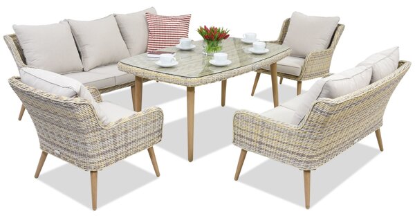 Zahradní nábytek Bilbao Apetito 7 Garden Point Sand