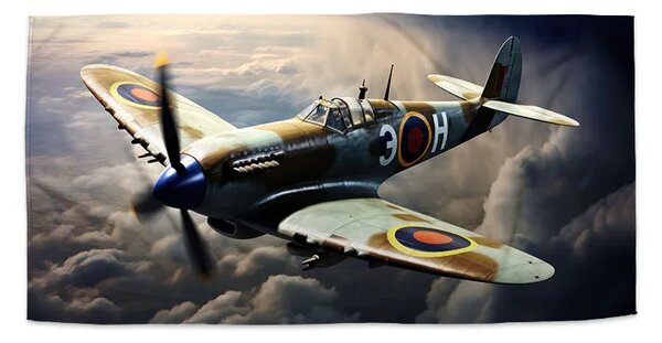 Sablio Ručník Stíhačka Spitfire - 30x50 cm