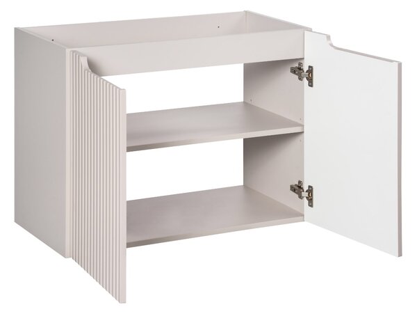 Koupelnová skříňka s umyvadlem a deskou NOVA Cashmere DU80/5 | 80 cm