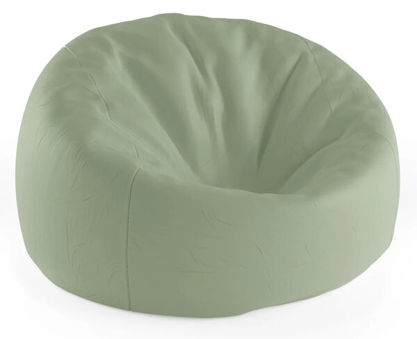 Sablio Sedací vak Cocoon Zelená serene - 75 x 45 x 35 cm