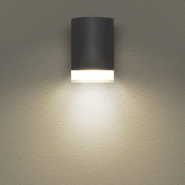 Brilagi - Venkovní nástěnné svítidlo MATERA 1xGU10/30W/230V antracit IP54