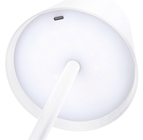 SOLIGHT LED nabíjecí lampička Lucca, 120lm, změna CCT, stmívání, bílá