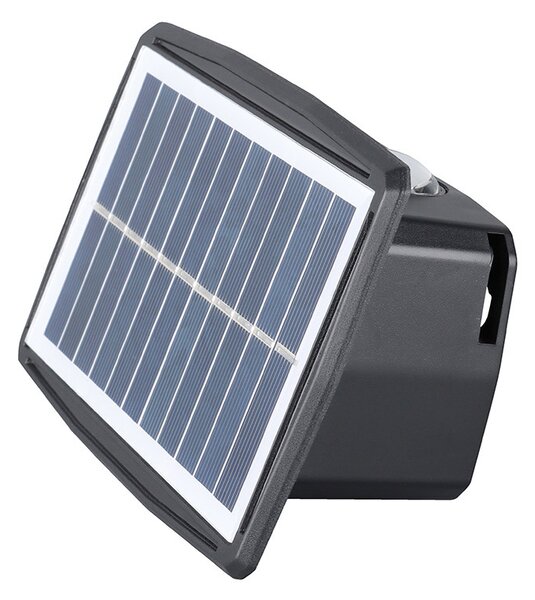 SOLIGHT LED solární nástěnné světlo, teplá a studená bílá, 15x10cm