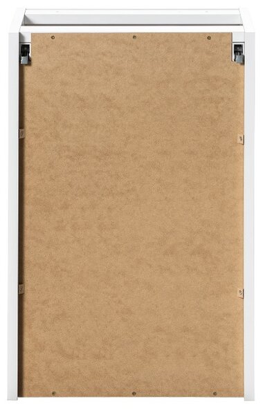 Závěsná skříňka do koupelny NOVA White 81-40-1DK | s košem 40 cm