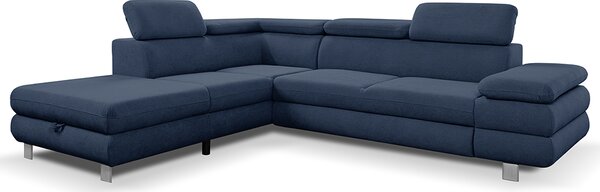Sedací souprava CONTI NEW | 226x276 cm | LEVÁ | rozkládací + úložný prostor | VÝBĚR TKANIN