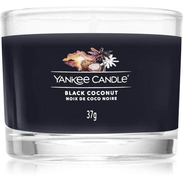 Yankee Candle Black Coconut votivní svíčka I. Signature 37 g