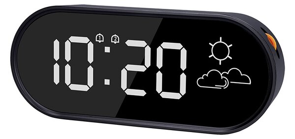 SOLIGHT Hodiny s předpovědí počasí, USB port
