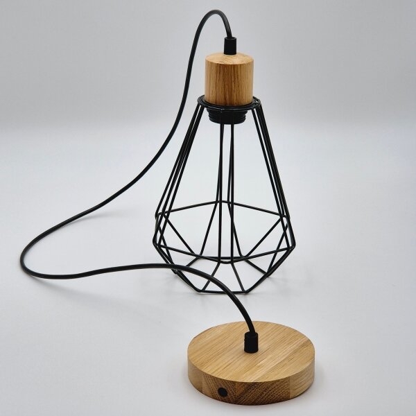 Brilagi - Lustr na lanku WOODY BASKET 1xE27/60W/230V dub