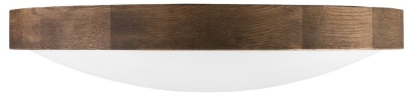 Brilagi - LED Stropní svítidlo CARVALHO SLIM 3xE27/60W/230V dub ořech pr. 47 cm