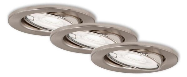 Briloner 7182-032-SADA 3xLED Stmívatelné koupelnové svítidlo 1xGU10/5W/230V IP23