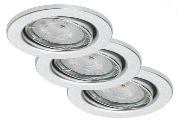 Briloner 7149-039-SADA 3xLED Stmívatelné koupelnové svítidlo 1xGU10/5W/230V IP23