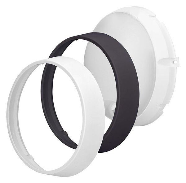 SOLIGHT LED venkovní osvětlení se senzorem CCT 15/18/20W 1800Lm 22cm 2v1 IP65