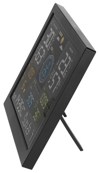 SOLIGHT Profesionální smart WIFI meteostanice s budíkem