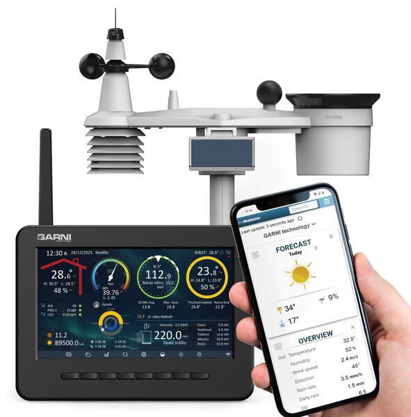 GARNI technology Wi-Fi meteorologická stanice GARNI 3075 Arcus
