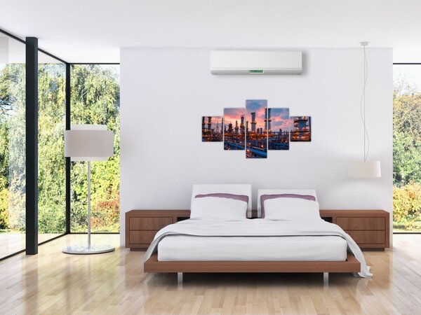 Obraz - Průmyslový závod (125x70 cm)
