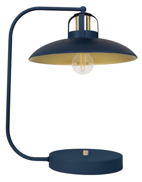 Stolní lampa FELIX 1xE27/60W/230V modrá