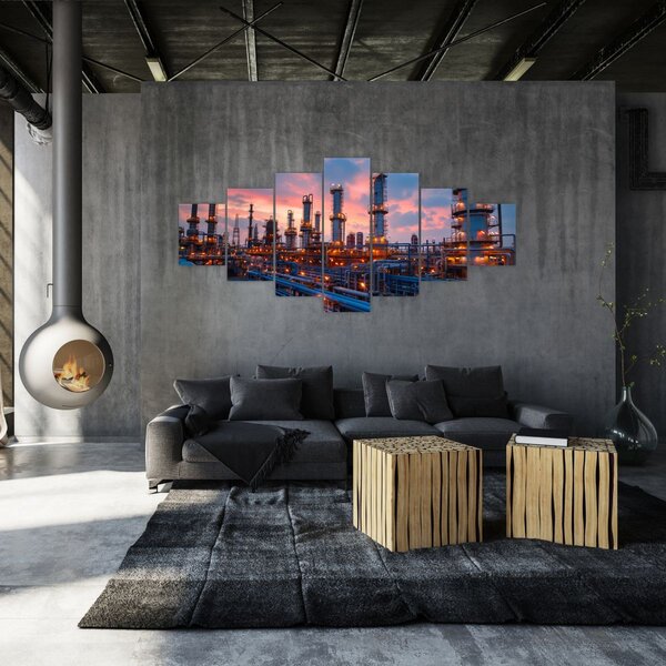 Obraz - Průmyslový závod (210x100 cm)