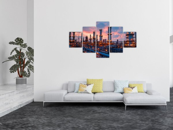 Obraz - Průmyslový závod (125x70 cm)