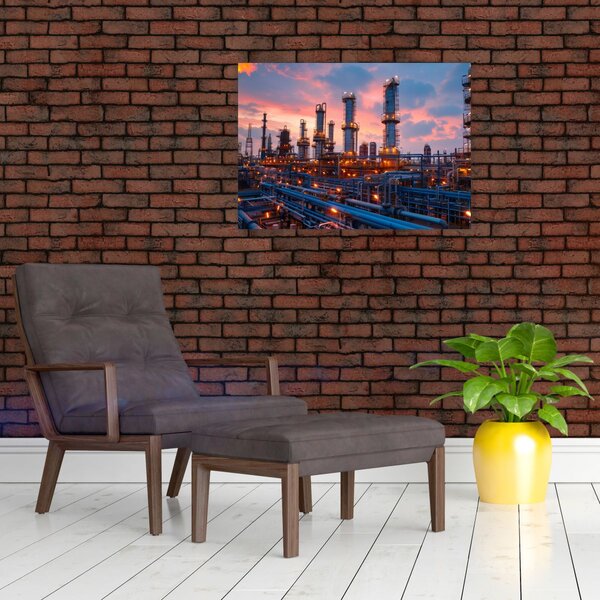 Obraz - Průmyslový závod (70x50 cm)