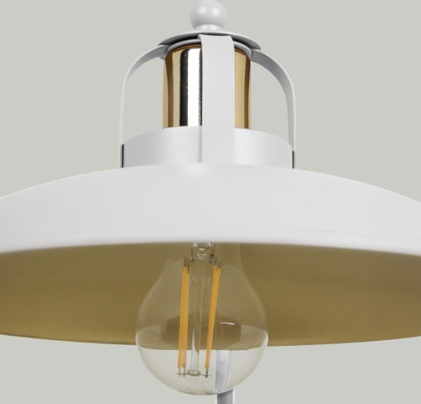 Stolní lampa FELIX 1xE27/60W/230V bílá