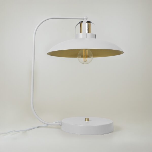 Brilagi - LED Stolní lampa FLAMENGO 1xE27/60W/230V bílá
