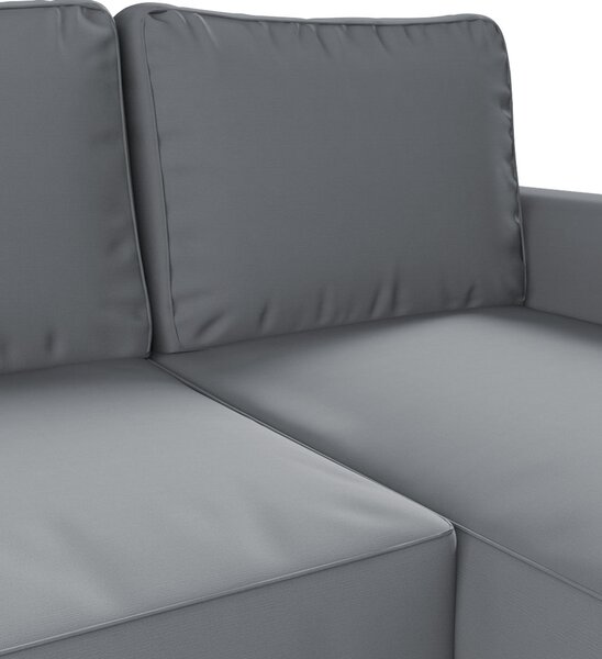 Potah na pohovku IKEA Backabro rozkládací se šezlongem barva šedá