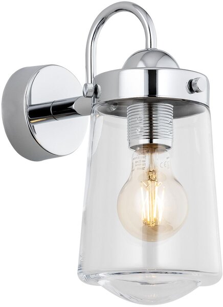 Argon Pasadena nástěnné svítidlo 1x15 W chrom-průhledná 4719