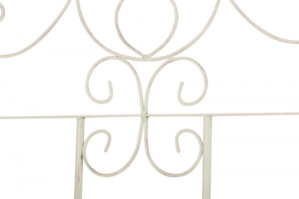 2x Mřížka na popínavé rostliny Paula - 180 x 85,5 cm - Krémová antik