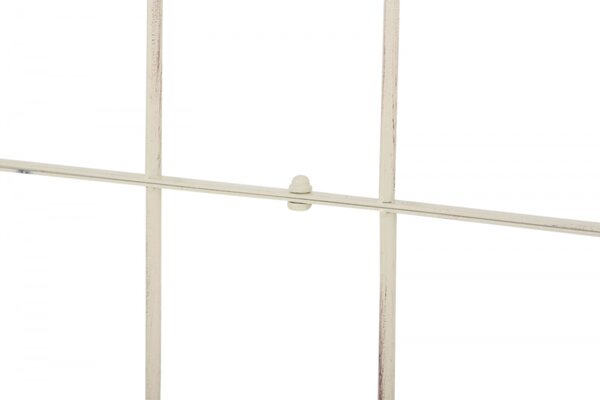 2x Mřížka na popínavé rostliny Paula - 180 x 85,5 cm - Krémová antik