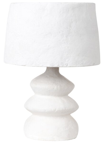 Stolní lampa ARAPEY Papírmaš Bílá