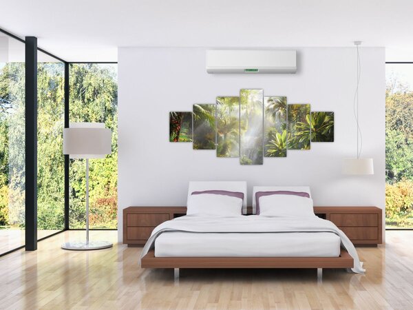 Obraz - Tropický deštný prales (210x100 cm)