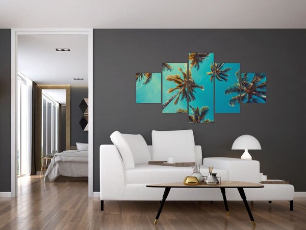 Obraz - Vysoké palmy (125x70 cm)