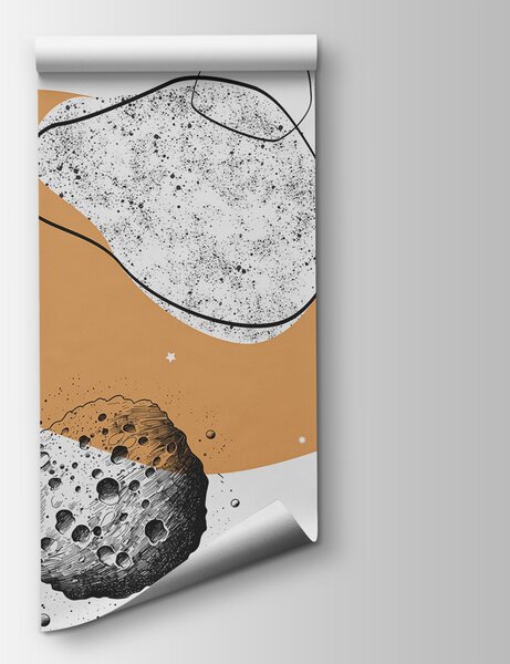 Fototapeta Astronaut běží ve vesmíru, Vesmírné fototapety, Populární fototapety, w01436v1 - Tapeko.co.cz