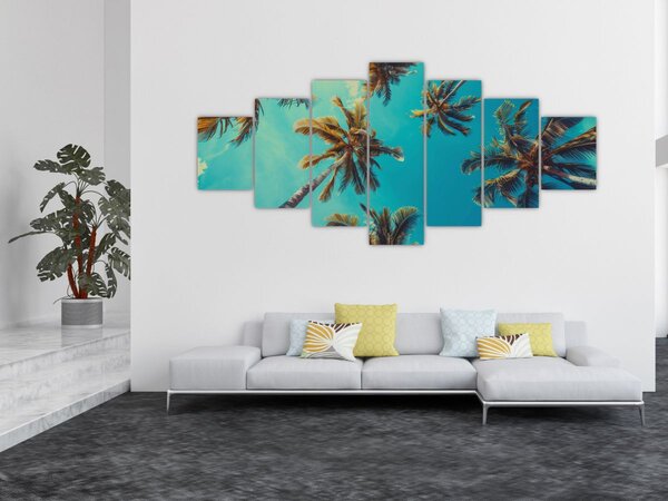 Obraz - Vysoké palmy (210x100 cm)
