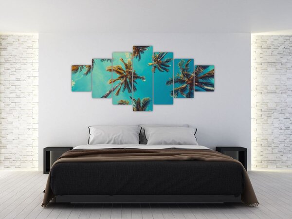 Obraz - Vysoké palmy (210x100 cm)