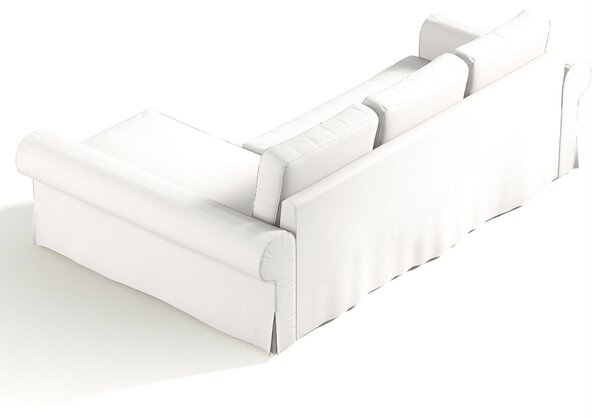 Potah na pohovku IKEA Backabro rozkládací se šezlongem barva bílá