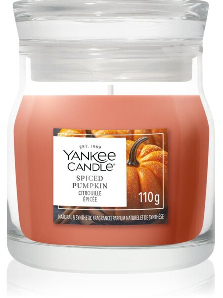 Yankee Candle Spiced Pumpkin vonná svíčka Signature 110 g