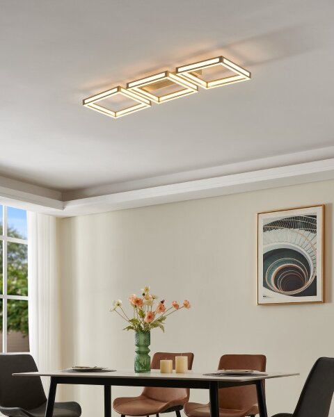 Eglo 99786 - LED Stropní svítidlo ALTAFLOR 3xLED/11,2W/230V matný chrom