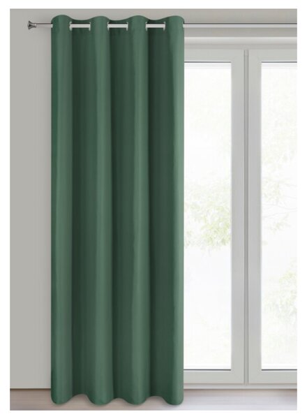 Závěs ADARI tmavě zelená, 140x250 cm
