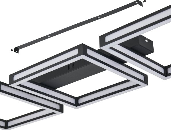 Eglo 99789 - LED Stropní svítidlo ALTAFLOR 3xLED/11,2W/230V černá