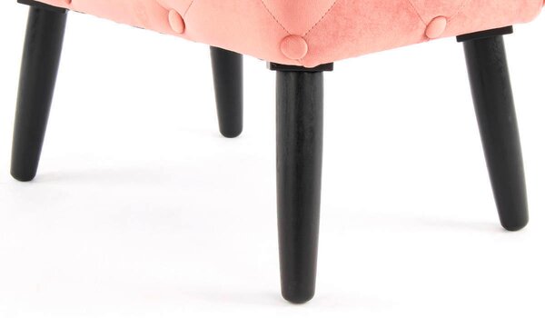 TABURET, textil, kompozitní dřevo, 40/48/60 cm - Online Only lavice, Online Only