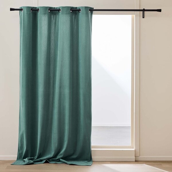 Zelený manšestrový termo závěs 140x260 cm Madison – douceur d'intérieur