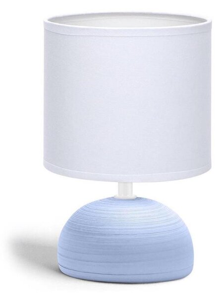 Aigostar - Stolní lampa 1xE14/40W/230V modrá/bílá