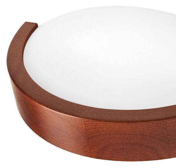 Nástěnné svítidlo NATURAL SLIM 1xE27/60W/230V borovice/hnědá