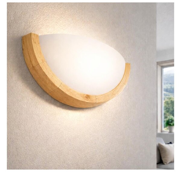 Nástěnné svítidlo NATURAL SLIM 1xE27/60W/230V borovice