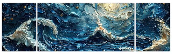 Obraz - Malba oblohy a moře (170x50 cm)