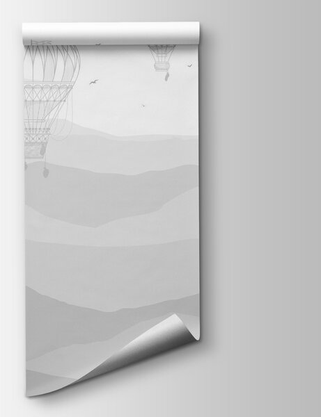Fototapeta Skupina horkovzdušných balónů na obloze, Fototapety s balónky, Populární fototapety, w01462v4 - Tapeko.co.cz