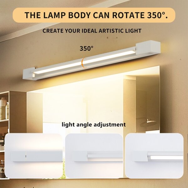 Brilagi- LED Koupelnové osvětlení zrcadla AQUA LINE LED/18W/230V 60 cm IP44 bílá