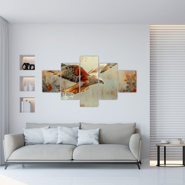 Obraz - Dravý pták (125x70 cm)