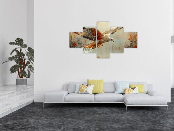 Obraz - Dravý pták (125x70 cm)